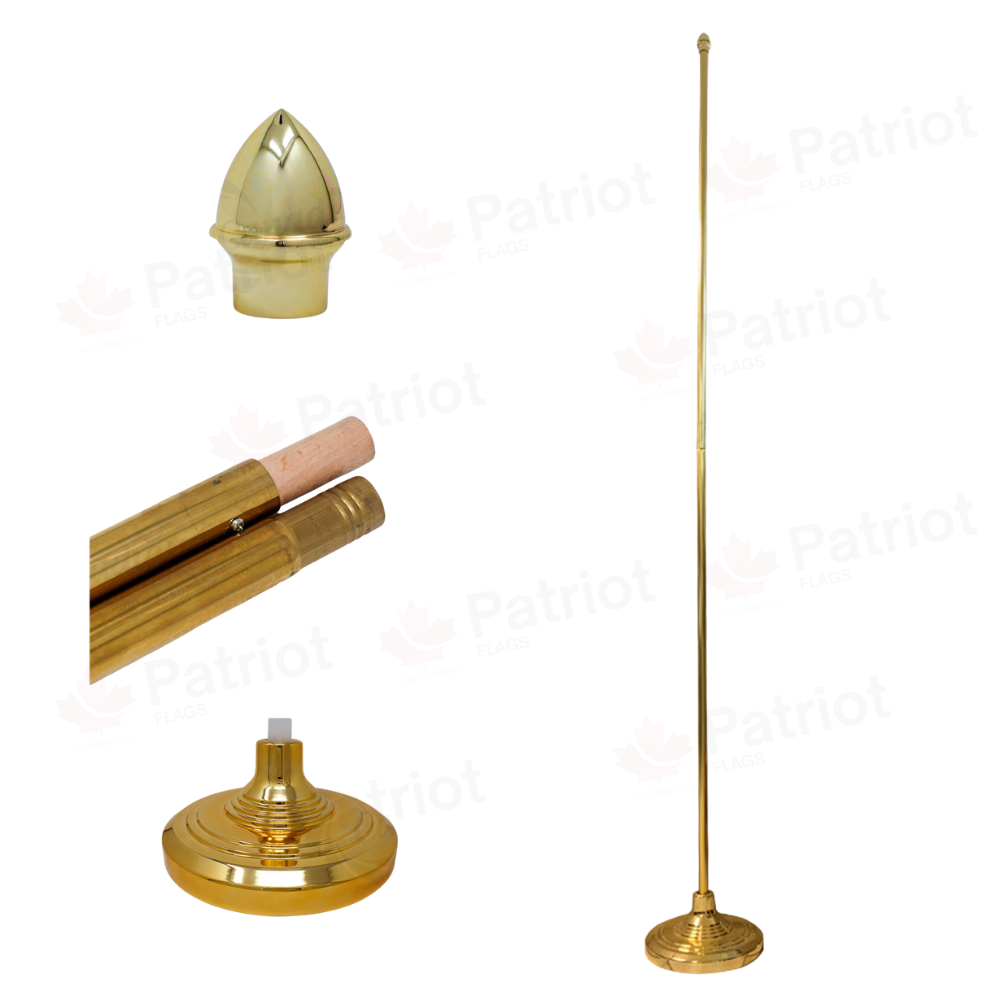 Indoor Flagpole Set - 8'