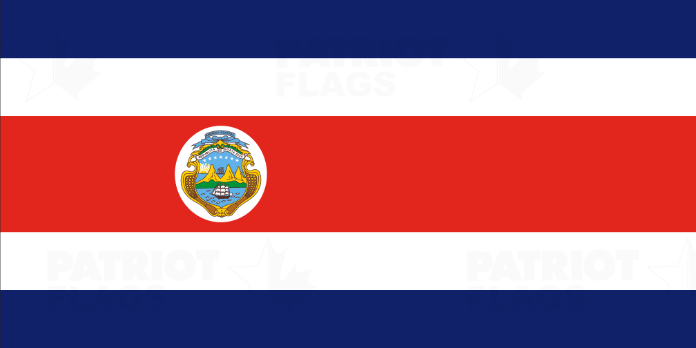 Costa-Rica Flag