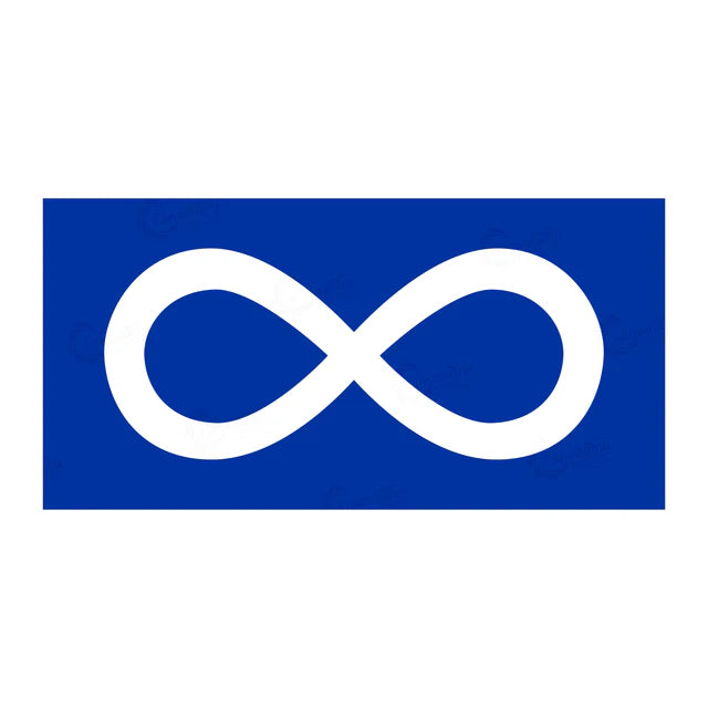 Métis Flag, Blue