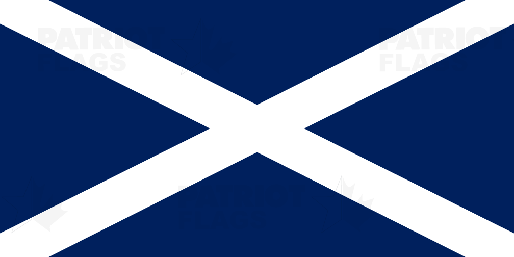 Scotland Flag St. Andrew's Cross